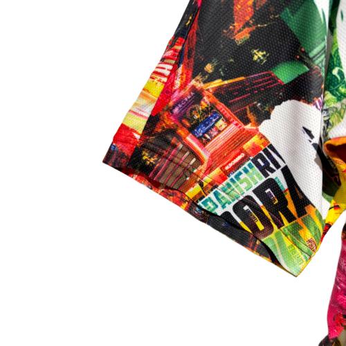 MARK&LONA (マークアンドロナ) ゴルフウェア(トップス) メンズ SIZE 50 レッド ポロシャツ MLM-3A-AP01