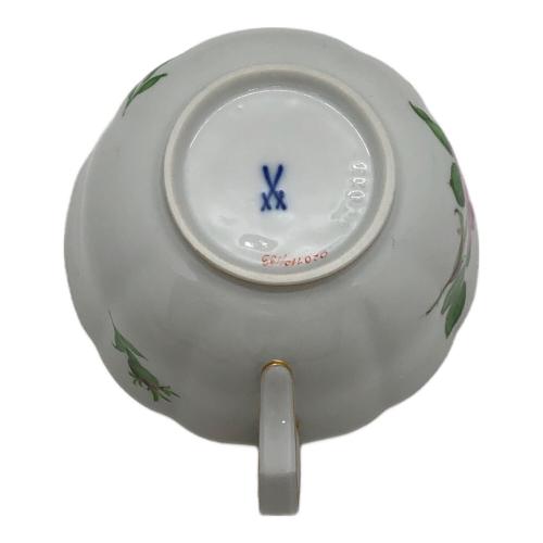 Meissen (マイセン) カップ&ソーサー 薔薇と蕾 クラシックローズ