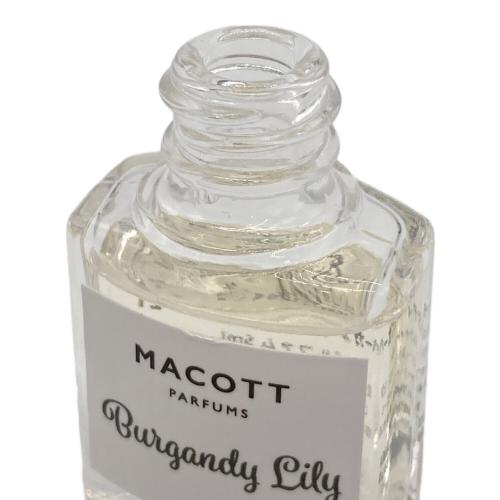 MACOTT PARFUMS (マコット パルファン) パルファム 5mL 残量80%-99% バーガンディーリリー21