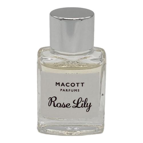 MACOTT PARFUMS (マコット パルファン) パルファム 5mL 残量80%-99% ローズリリー21
