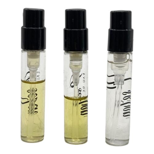 P.Seven茶香水 オードパルファム ブラウン 3ml×3 残量50%-80% 奉茶ディスカバリーセット