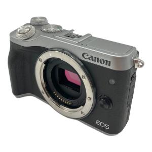 CANON (キヤノン) ミラーレス一眼カメラ EOS M6 2580万画素(総画素) APS-C/22.3mm×14.9mm/CMOS 専用電池 AF固定：最高約9.0コマ/秒 451051001590