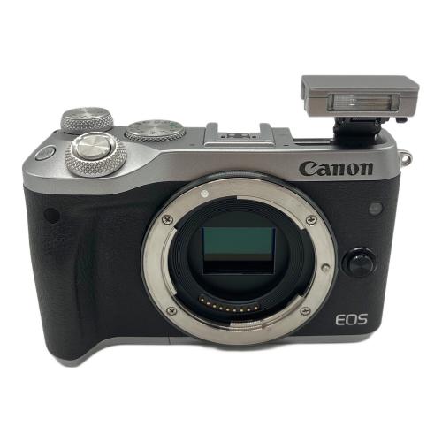 CANON (キヤノン) ミラーレス一眼カメラ EOS M6 2580万画素(総画素) APS-C/22.3mm×14.9mm/CMOS 専用電池 AF固定：最高約9.0コマ/秒 451051001590