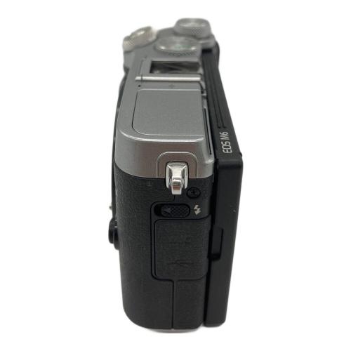 CANON (キヤノン) ミラーレス一眼カメラ EOS M6 2580万画素(総画素) APS-C/22.3mm×14.9mm/CMOS 専用電池 AF固定：最高約9.0コマ/秒 451051001590