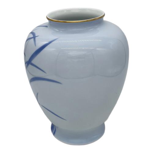 希少　深川製磁　瓢箪　FUKAGAWA PORSELAIN 花瓶 深川製磁 (フカガワセイジ) 花瓶 ブルー 葡萄｜トレファクONLINE