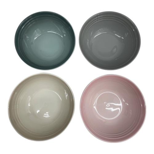 LE CREUSET (ルクルーゼ) シリアルボウル 650ml/16cm カームコレクション 4Pセット