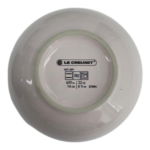 LE CREUSET (ルクルーゼ) シリアルボウル 650ml/16cm カームコレクション 4Pセット