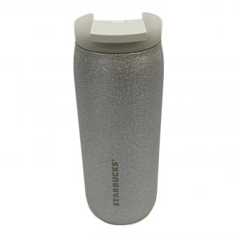 STARBUCKS COFFEE (スターバックスコーヒー) 容器 シルバーグリッター カンシェイプステンレスボトル