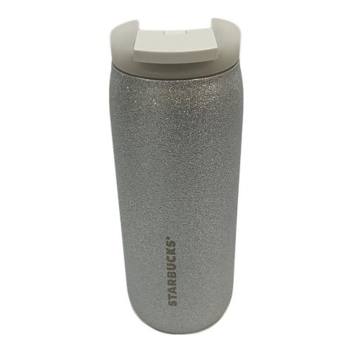 STARBUCKS COFFEE (スターバックスコーヒー) 容器 シルバーグリッター カンシェイプステンレスボトル