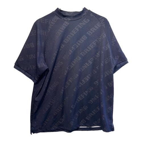 BRIEFING (ブリーフィング) ゴルフウェア(トップス) メンズ SIZE XL ネイビー BIAS LOGO MOCK NECK RELAXED FIT BRG241M17
