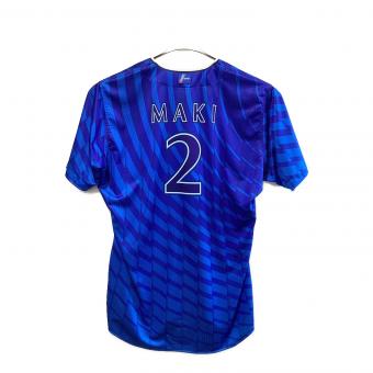 横浜DeNAベイスターズ (ヨコハマディーエヌエーベイスターズ) 応援グッズ SIZE Z(PROカット) ブルー 牧秀悟【2】 2024ビジター オーセンティック DESCENTE ユニフォーム プロ仕様モデル