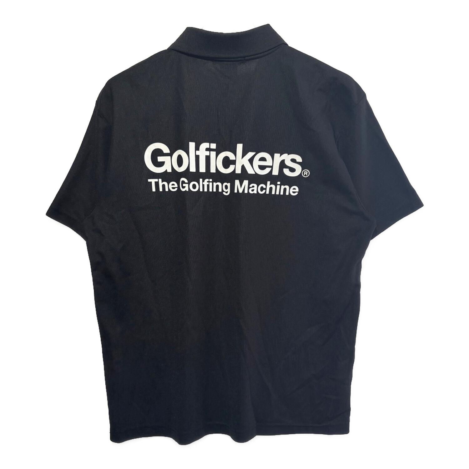 ドラゴンワンさん専用　Golfickers ゴルフシャツ L 黒 GOLFICKERS (ゴルフィッカーズ) ゴルフウェア(トップス) メンズ SIZE
