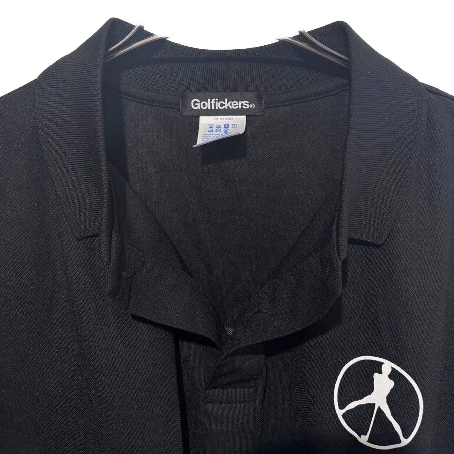 Golfickers ブラック　ゴルフウェア GOLFICKERS (ゴルフィッカーズ) ゴルフウェア(トップス) メンズ SIZE