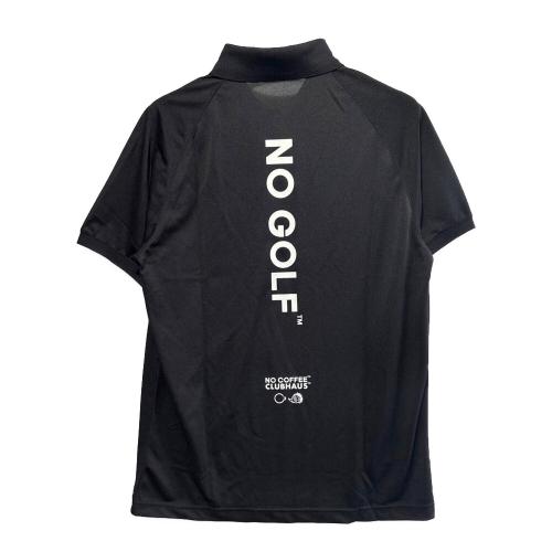 NO COFFEE (ノーコーヒー) ポロシャツ メンズ SIZE L ブラック clubhaus