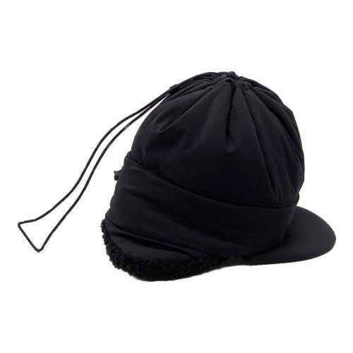 and wander (アンドワンダー) PRIMALOFT cap ブラック 574-1276076