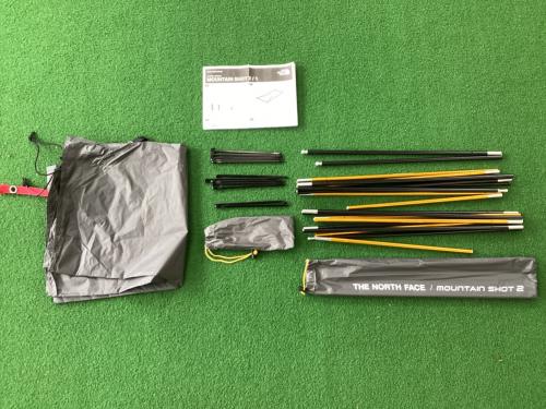 THE NORTH FACE (ザ ノース フェイス) ソロテント NV22307 マウンテンショット2 フロアサイズ:W230×D120cm 1～2人用