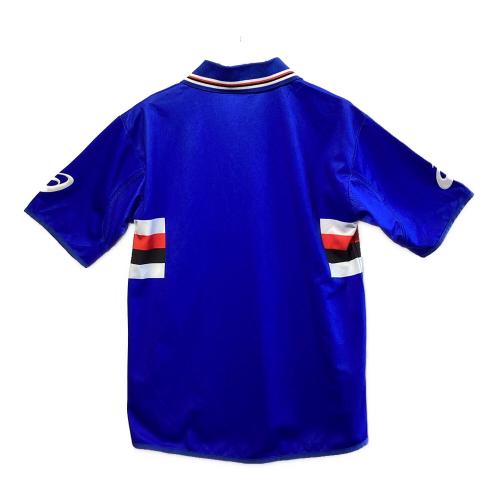 asics (アシックス) ゲームシャツ メンズ SIZE S ブルー サンプドリアレプリカ XS015F