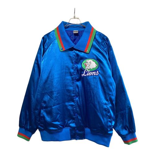 埼玉西武ライオンズ (サイタマセイブライオンズ) 応援グッズ SIZE 2XL ブルー  オーセンティックモデル グランドジャケット