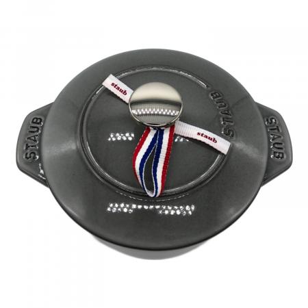 Staub (ストウブ) 両手鍋 40509-703 16㎝ グレー ラ・ココット de