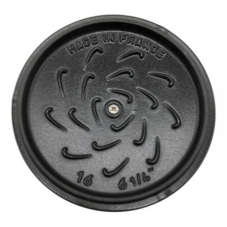 Staub (ストウブ) 両手鍋 40509-703 16㎝ グレー ラ・ココット de