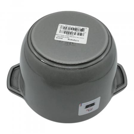 Staub (ストウブ) 両手鍋 40509-703 16㎝ グレー ラ・ココット de
