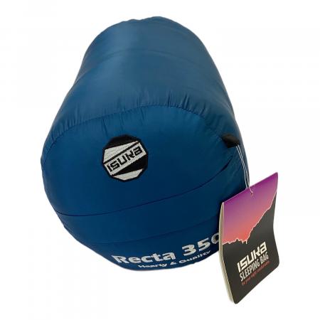 ISUKA (イスカ) 封筒型シュラフ(化繊) ネイビー 1393-21 レクタ350 78