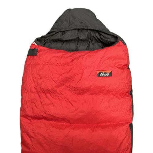 NANGA (ナンガ) マミー型シュラフ(ダウン) ブラック×レッド オーロラライト900DX