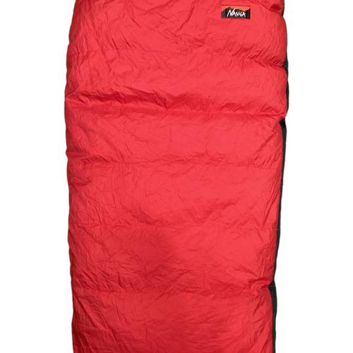 NANGA (ナンガ) マミー型シュラフ(ダウン) ブラック×レッド オーロラライト900DX