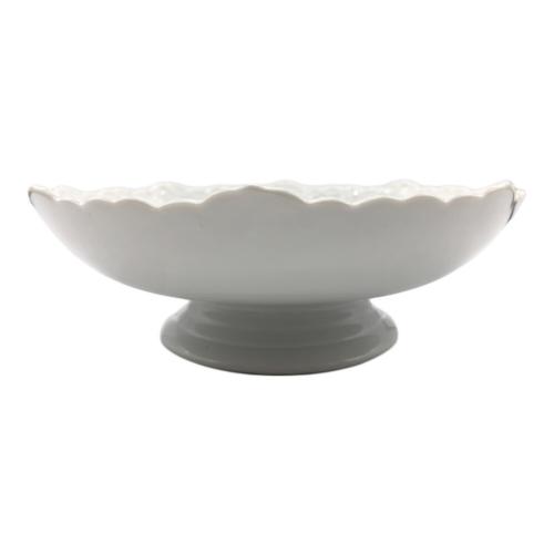 ROYAL COPENHAGEN (ロイヤル・コペンハーゲン) ホワイトフルーテッド・ハーフレース　ケーキディッシュ