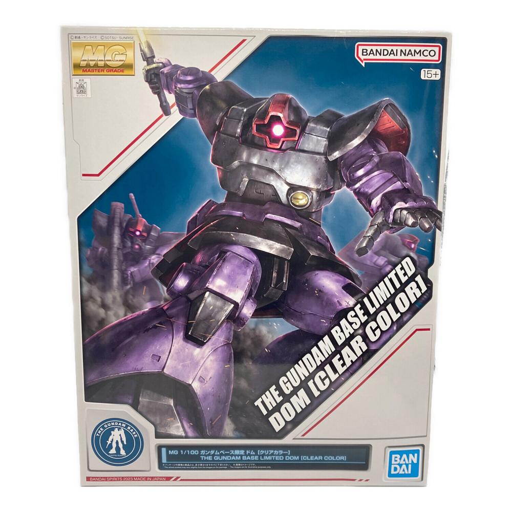 BANDAI (バンダイ) MG 1/100 ドム[クリアカラー] ガンプラ｜トレファク
