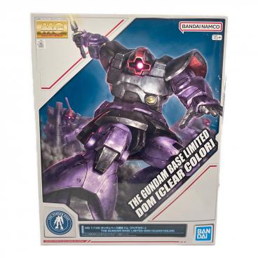 BANDAI (バンダイ) ガンプラ ガンダムベース MG 1/100 ドム[クリア