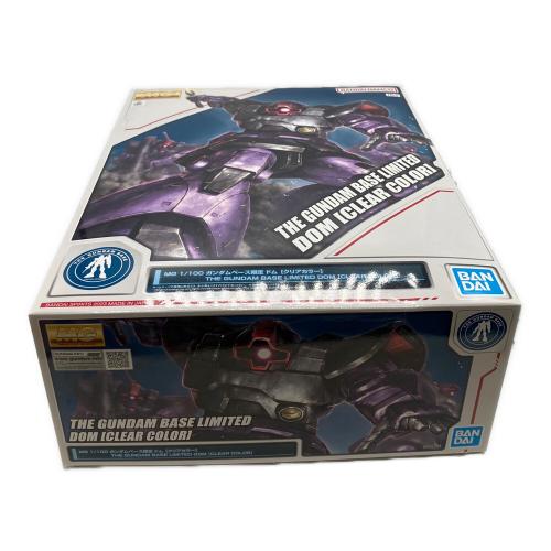 BANDAI (バンダイ) MG 1/100 ドム[クリアカラー] ガンプラ