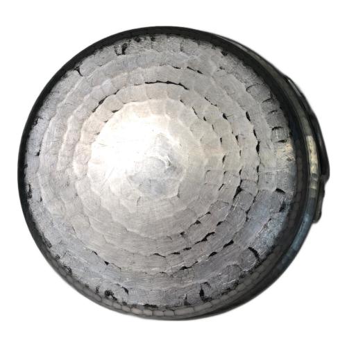 有次 両手鍋 シルバー アルミ 段付鍋