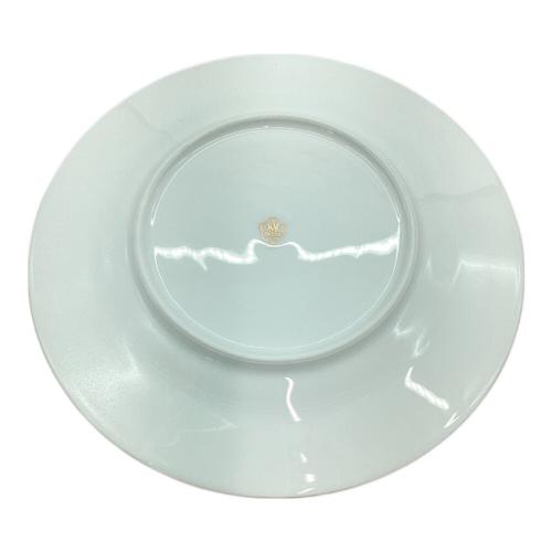 大倉陶園 (オオクラトウエン) プレート 片葉金蝕