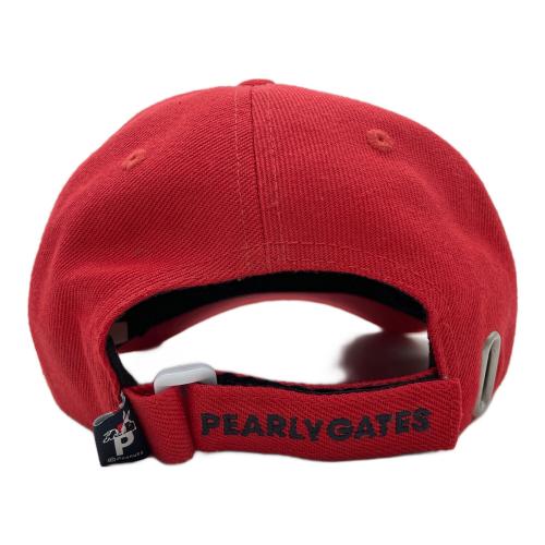 PEARLY GATES (パーリーゲイツ) キャップ(ゴルフ) スヌーピー レディース レッド
