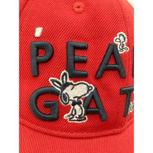 PEARLY GATES (パーリーゲイツ) キャップ(ゴルフ) スヌーピー レディース レッド