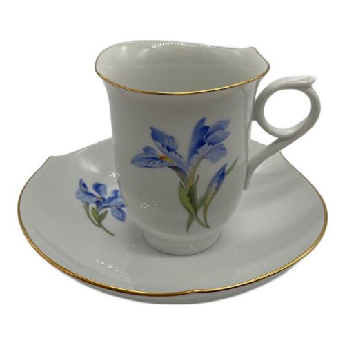 Meissen (マイセン) コーヒーカップ&ソーサー 039210/431 フラワー Iris