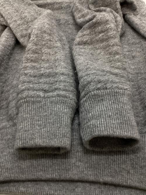 PEARLY GATES (パーリーゲイツ) 千鳥柄×DiAPLEX クルーネックニット ゴルフウェア(トップス) 055-3270152 レディース SIZE 1 グレー