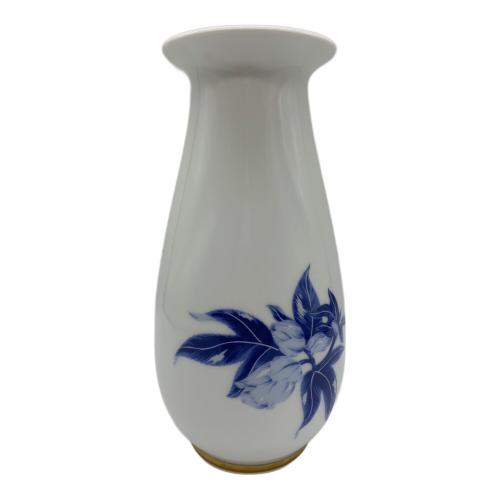 深川製磁 (フカガワセイジ) 花瓶 オリエンタルブルー