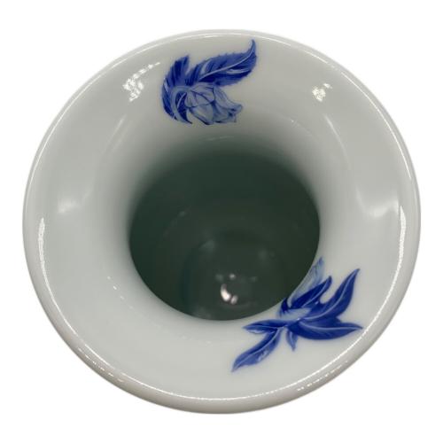 深川製磁 (フカガワセイジ) 花瓶 オリエンタルブルー