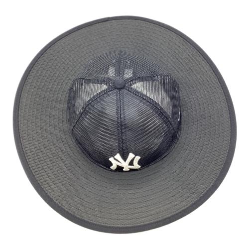 New Era (ニューエラ) Fitted Long Brim Hat SIZE 7 3/8 ブラック NEW YORK YANKEES 14388408
