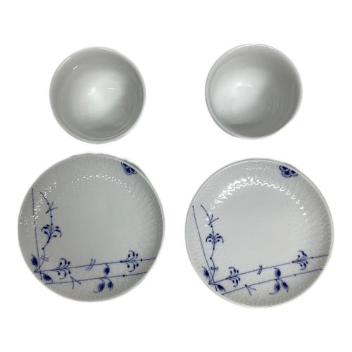 ROYAL COPENHAGEN (ロイヤル・コペンハーゲン) カップ&ソーサー ブルーパルメッテ 2Pセット