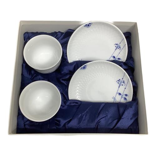 ROYAL COPENHAGEN (ロイヤル・コペンハーゲン) カップ&ソーサー ブルーパルメッテ 2Pセット