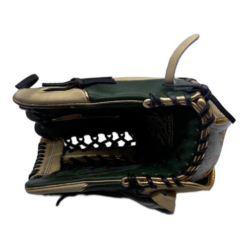 RAWLINGS (ローリングス) 軟式グローブ グリーン×キャメル HOH PRO EXCEL Wizard 外野用 右投げ用 GR4FHW2CB88MG