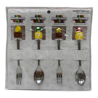 SUPER NINTENDO WORLD (スーパーニンテンドーワールド) スプーンフォークセット