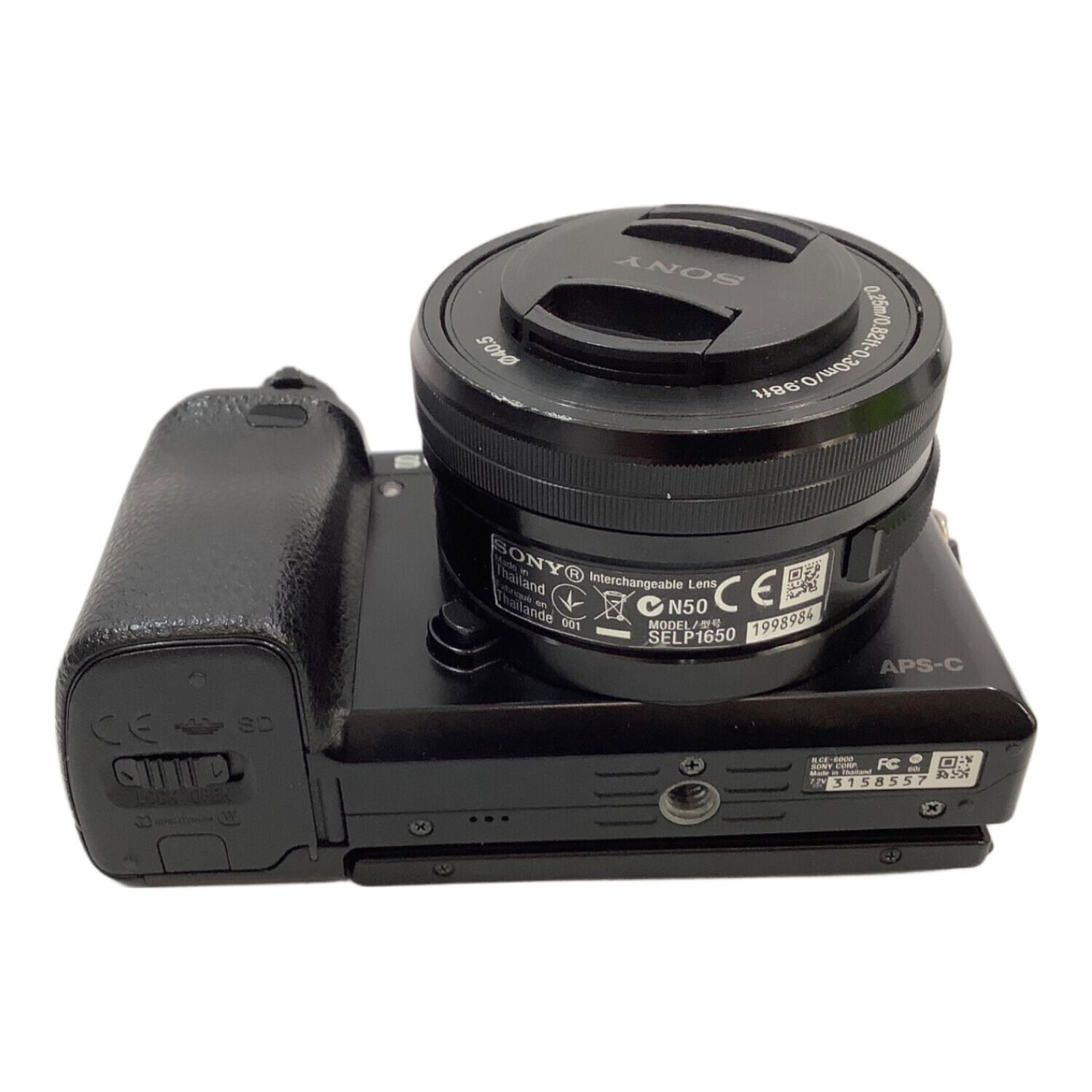 SONY (ソニー) ミラーレス一眼カメラ α6000 ILCE-6000 本体用レンズ