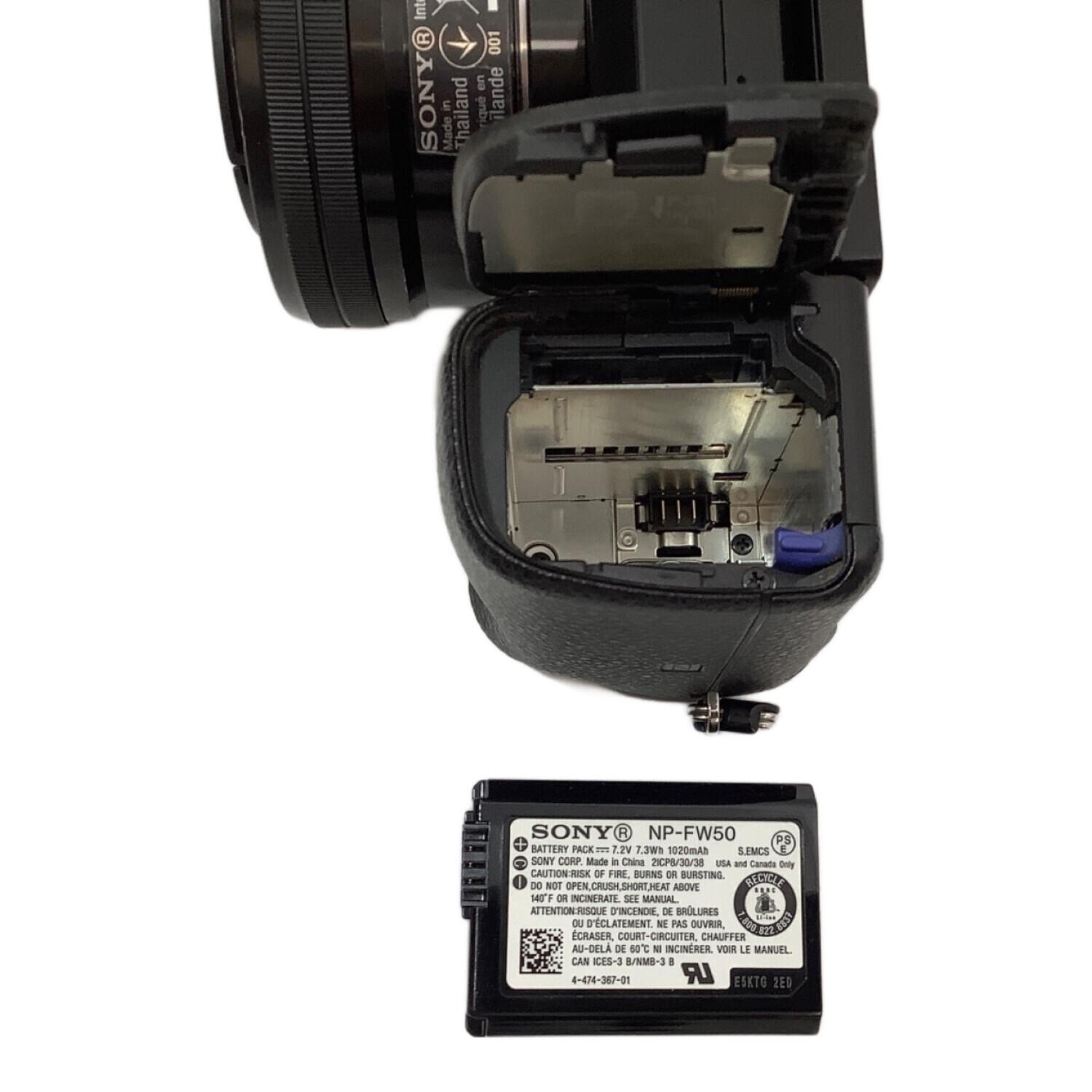 SONY α6000 ミラーレス一眼 E 16-50mm 一部破損あり SONY α6000 ミラー