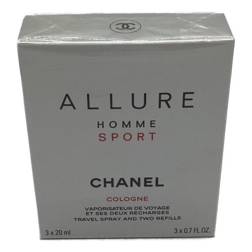 CHANEL (シャネル) オードトワレ 3×20ml アリュール オム スポーツ