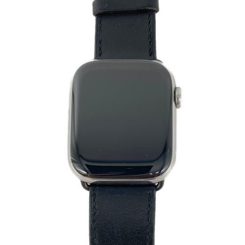 Apple Apple Watch Series 7 ※ベルトダメージ有 HERMES NKL63ZP/A GPS+Cellularモデル ケースサイズ:45㎜ 〇 バッテリー:Bランク(82%) 程度:Bランク PPW2PG3WXW