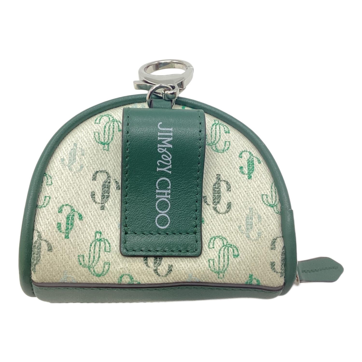 JIMMY CHOO (ジミーチュウ) マルボン 2.0 ポーチチャーム ラテ